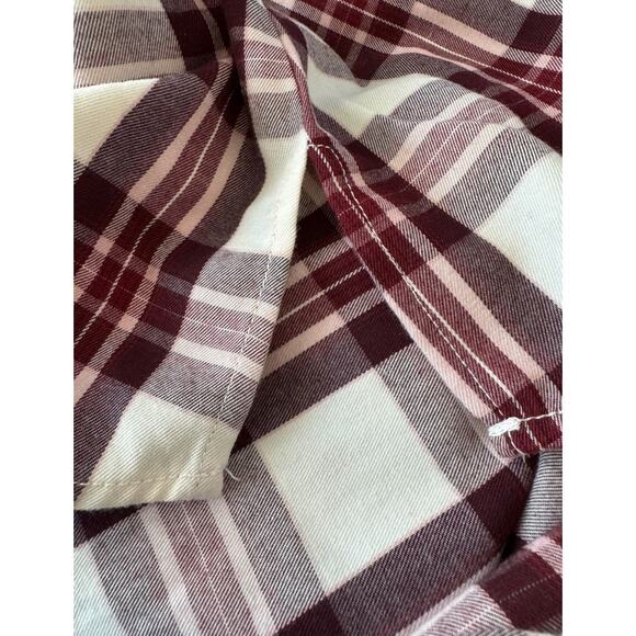 Sanctuary Boyfriend For Life Plaid Shirt NWT - Picture 6 of 9